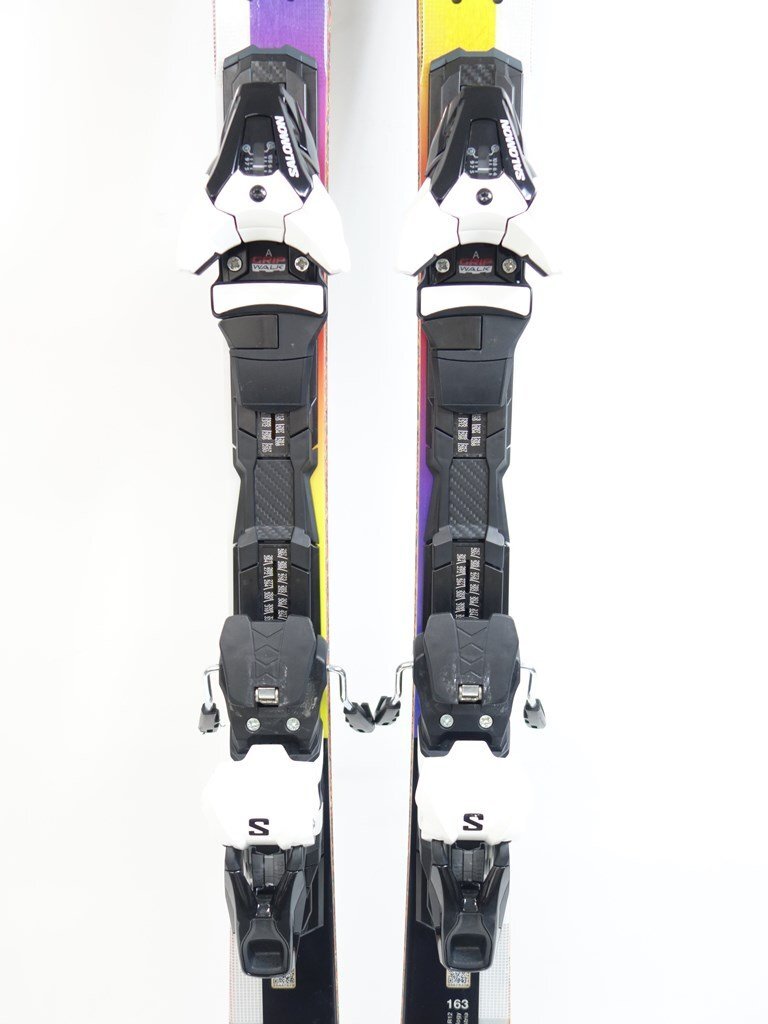 中古 オールラウンド 23/24 SALOMON ADDIKT PRO 163cm Z12 GW(GRIP WALK) ビンディング付きスキー サロモン アディクト プロの画像3