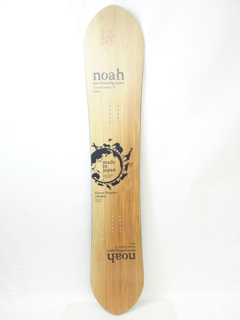 中古 国産 22/23 Noah Snowboarding Japan Clown Twister X 154.5cm スノーボード ノア ジャパン クラウン ツイスターの画像1