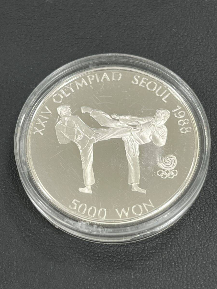 1988 ソウルオリンピック 記念硬貨の画像1