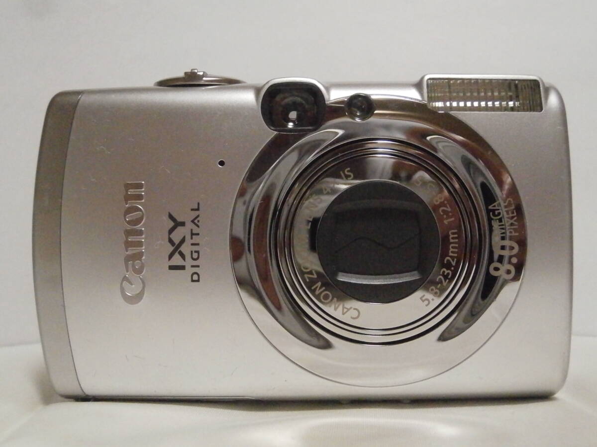 デジカメ Canon IXY DIGITAL 810IS シルバー (8.0メガ) 7499_画像2