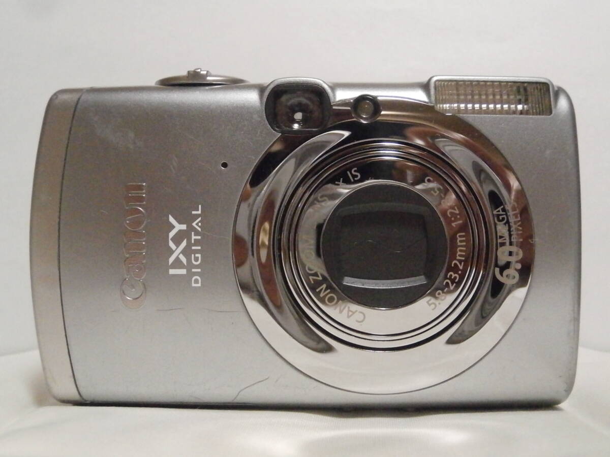 デジカメ Canon IXY DIGITAL 800IS シルバー (6.0メガ) 5479の画像2