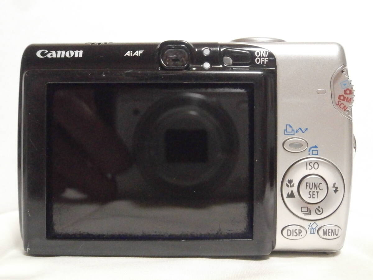 デジカメ Canon IXY DIGITAL 800IS シルバー (6.0メガ) 5479の画像5