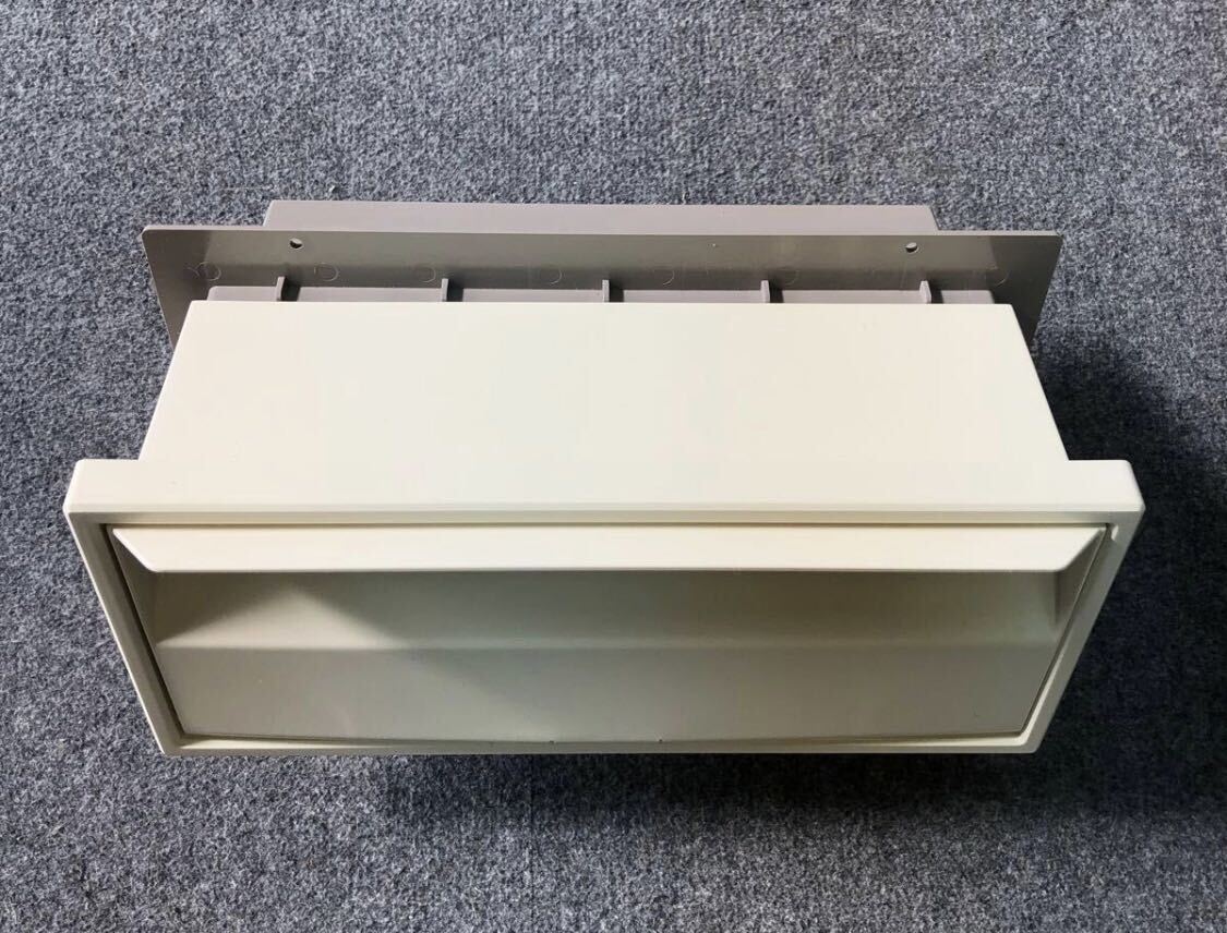 新品未使用 壁付防風ポストぐち 横型 グレー K-1001-DVAD 交換用 新品未使用 壁付防風ポストぐち 横型 グレー K-1001-DVAD 交換用