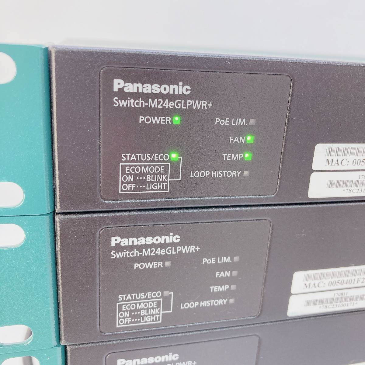 送料無料 パナソニック レイヤ2スイッチングハブ Switch-M24eGLPWR+/PN28248 (Giga対応) 24ポートPoEPlus 対応給電の画像7