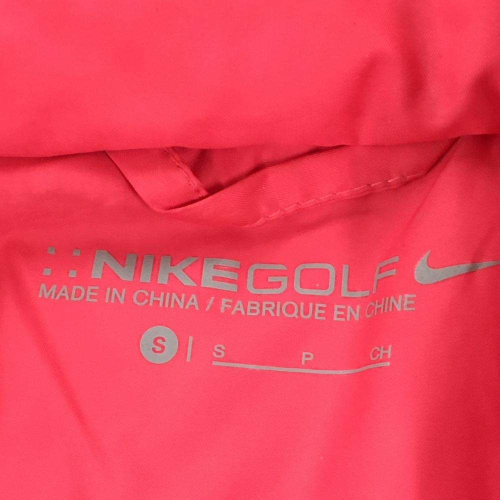 ナイキ 3WAYブルゾン ピンク 袖着脱可 フード収納可 レディース S ゴルフウェア NIKE_画像5