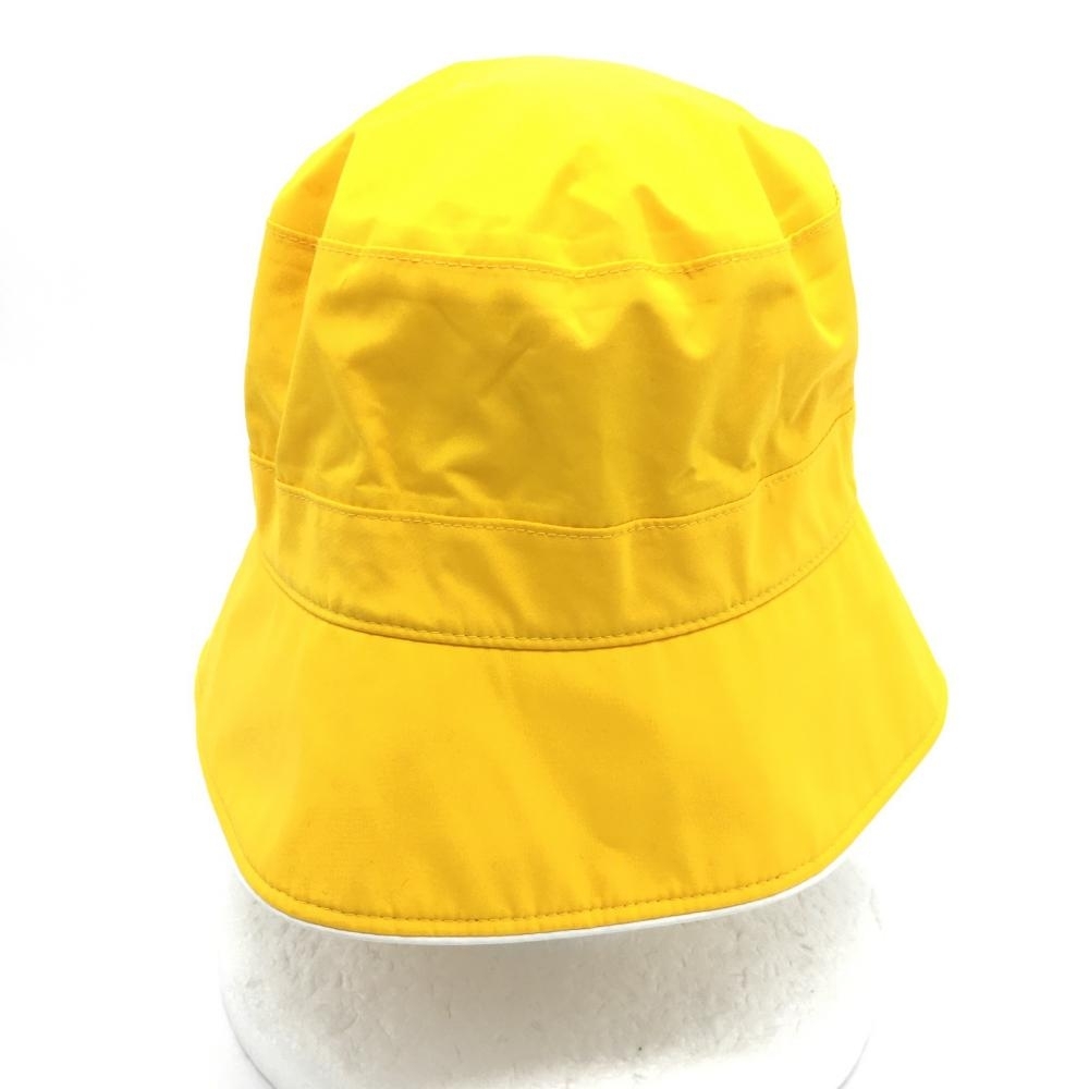 [ super-beauty goods ]le coq sportif Le Coq rain hat yellow lining mesh F(58.) Golf wear 
