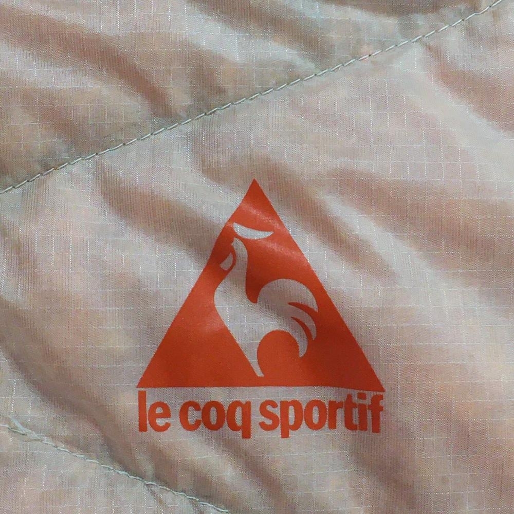 ルコック ダウンジャケット サーモンピンク ダウン90％ メンズ L ゴルフウェア le coq sportif_画像3