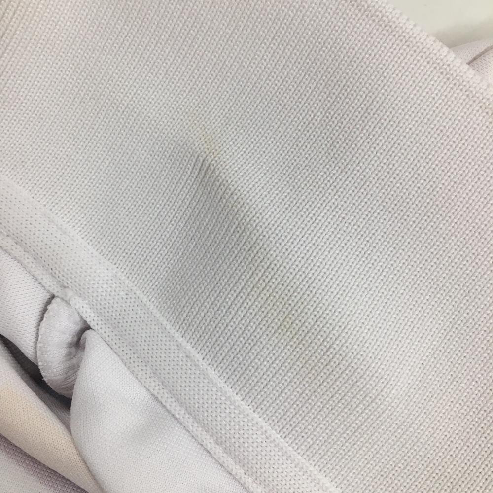 ヴィトゥエルヴ 半袖ポロシャツ 白×マルチ 稲妻柄 メンズ M ゴルフウェア V12_画像7