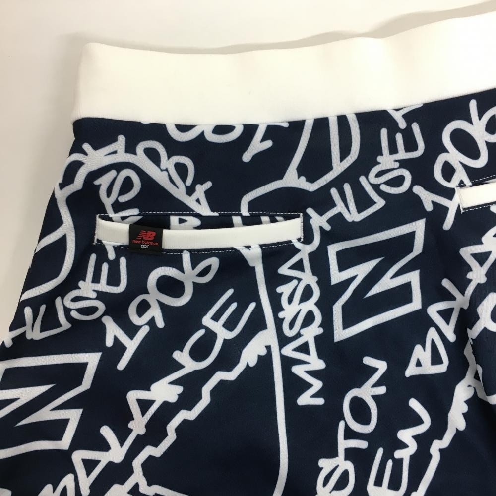 [ очень красивый товар ] New balance юбка темно-синий × белый общий рисунок женский 2(L) Golf одежда New Balance