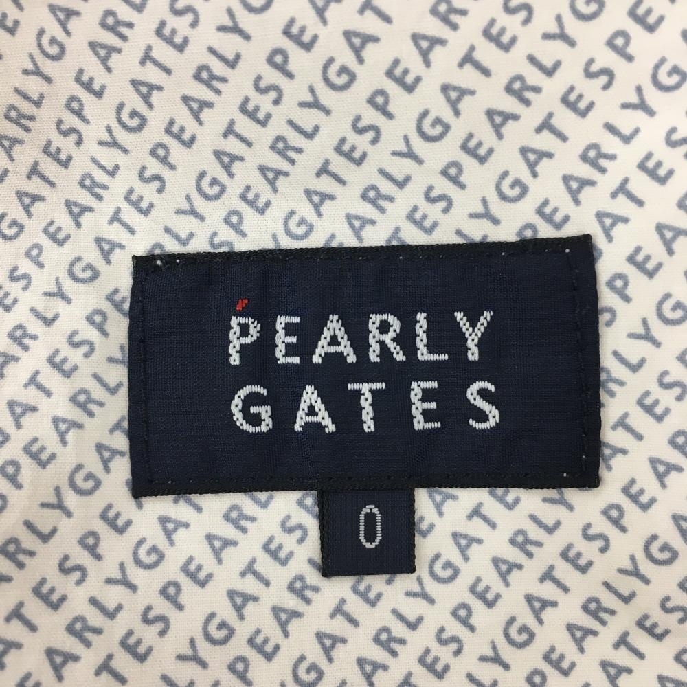 パーリーゲイツ スカート ピンク×ブルー ロゴ刺しゅう レディース 0(S) ゴルフウェア 2023年モデル PEARLY GATES_画像5
