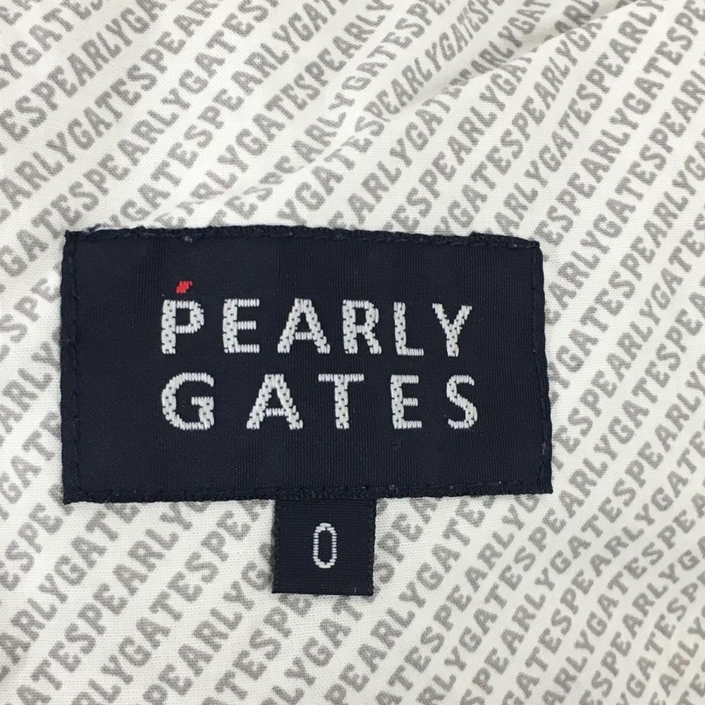 【美品】パーリーゲイツ パンツ ダークネイビー×ライトグレー 千鳥格子 レディース 0(S) ゴルフウェア PEARLY GATES_画像6