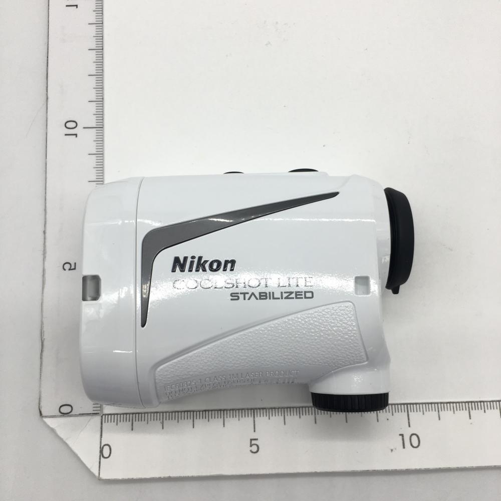 【超美品】ニコン　レーザー距離計 白 クールショット COOLSHOT STABILIZED 通電確認済ゴルフ Nikon_画像6