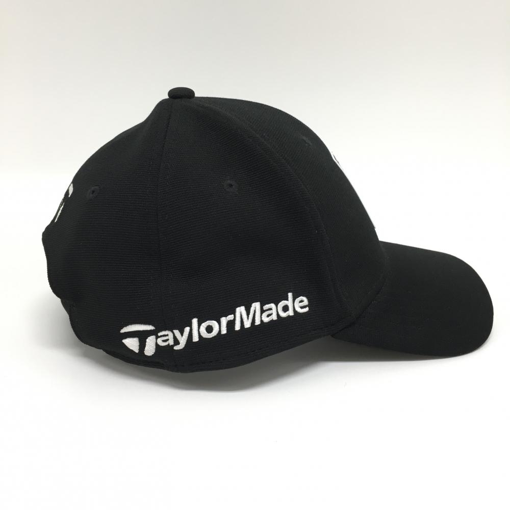 [ очень красивый товар ] TaylorMade колпак чёрный × белый силикон нашивка ONE SIZE FITS ALL Golf TIGORA