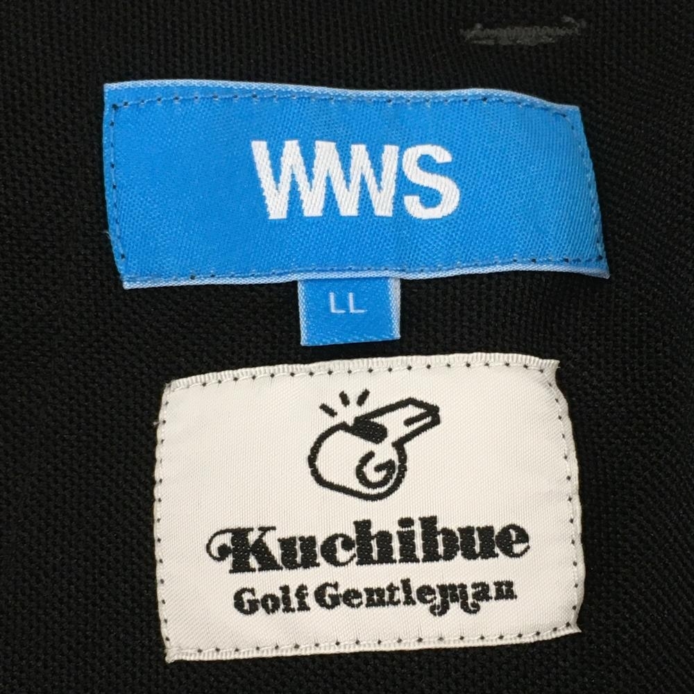 【超美品】ワークウェアスーツ×Kuchibue Golf Gentlema ジョガーパンツ グレー ホイッスル刺しゅう メンズ LL ゴルフウェア_画像4