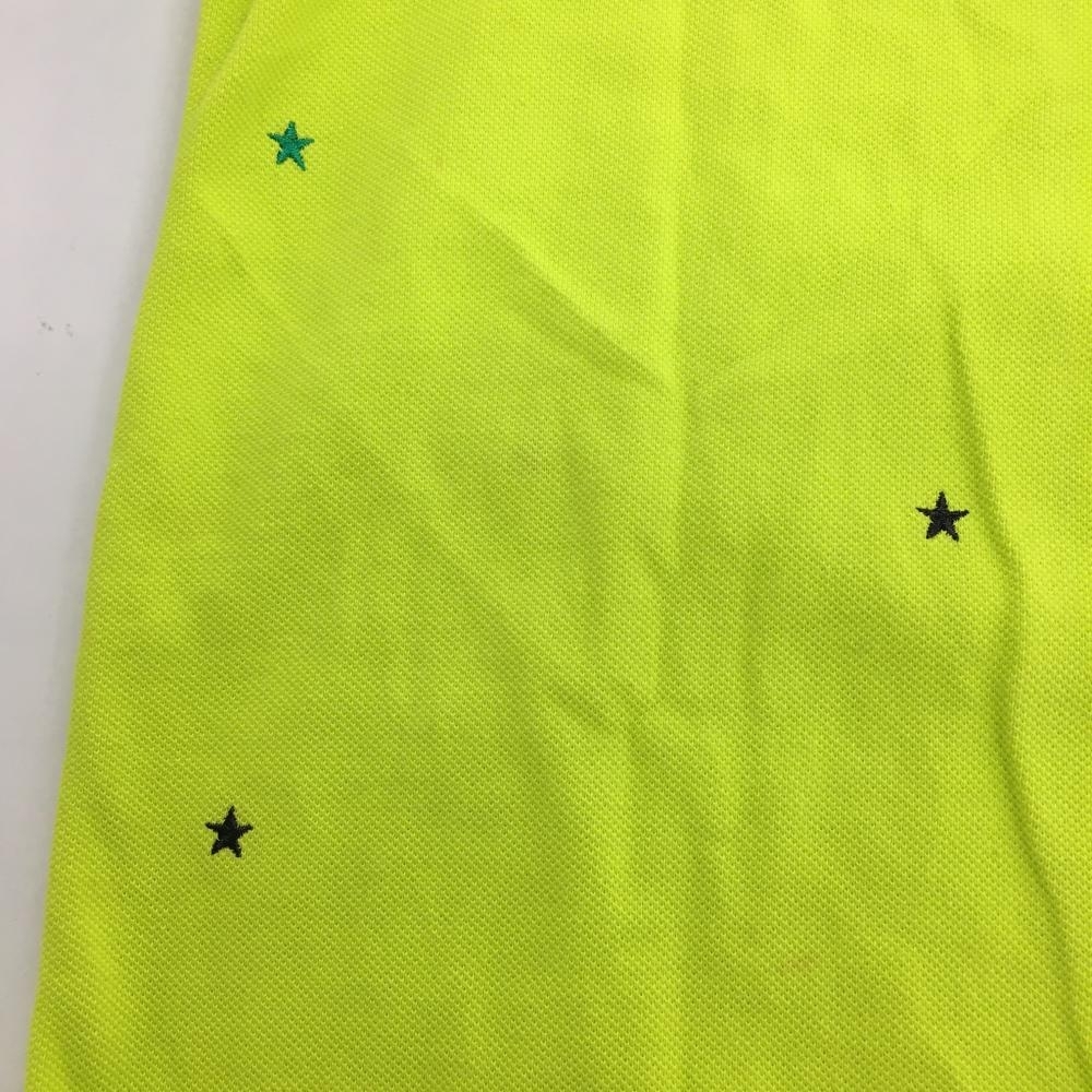 ナイキ 半袖ポロシャツ ライトグリーン×パープル 星刺しゅう メンズ XL ゴルフウェア NIKE_画像10