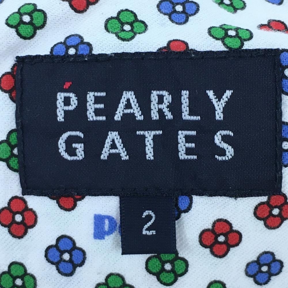 パーリーゲイツ パンツ ピンク ウエスト裏花柄 ストレッチ レディース 2(L) ゴルフウェア PEARLY GATES_画像4