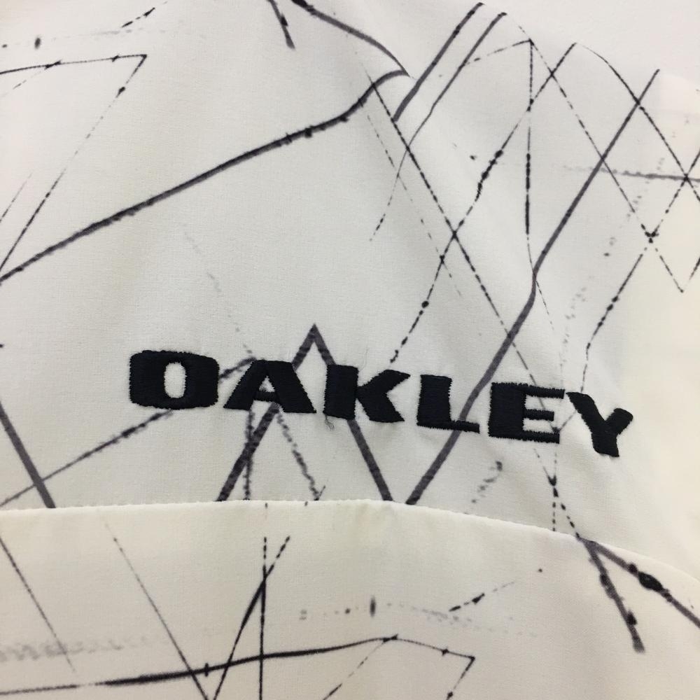  Oacley внешний лучший белый × темно-синий общий рисунок боковой переключатель мужской L Golf одежда Oakley