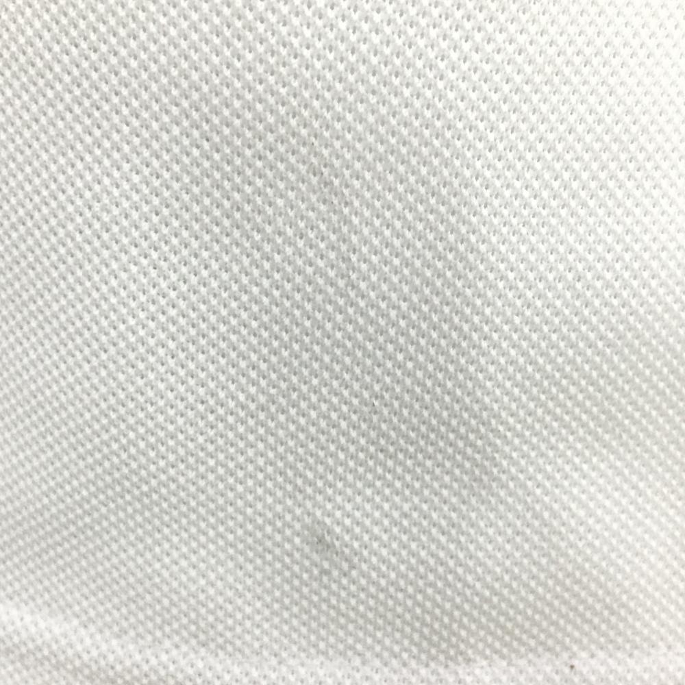 【美品】パーリーゲイツ 半袖ポロシャツ 白×黒 フロントロゴ 襟裏ライン メンズ 5(L) ゴルフウェア 2022年モデル PEARLY GATES_画像8