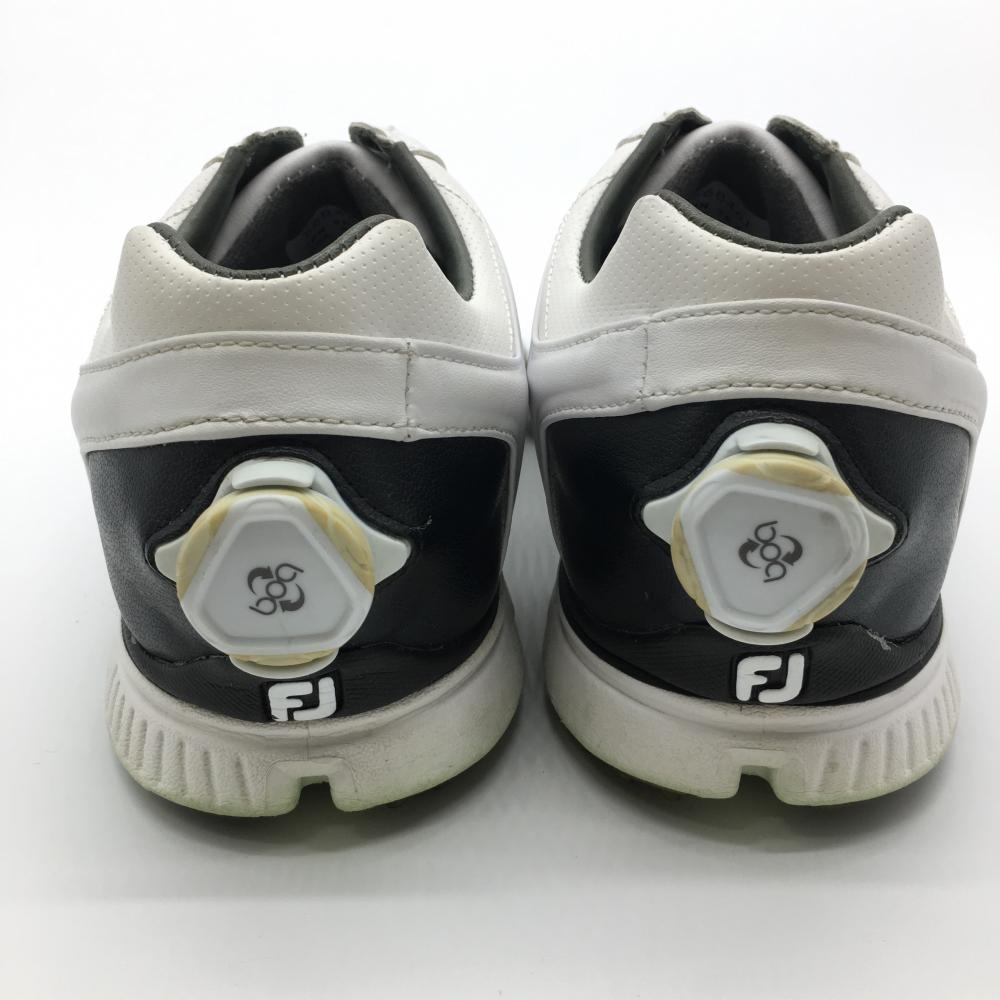 【美品】フットジョイ ゴルフシューズ 白×黒 56846J BOA ボア メンズ 26 ゴルフウェア FootJoy_画像5