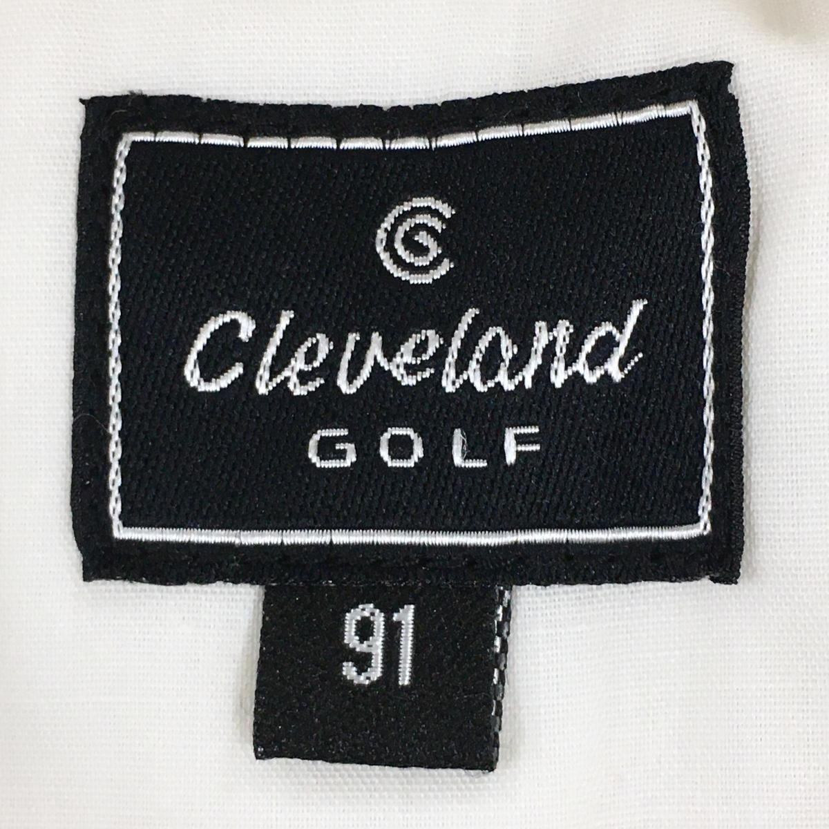 【未使用品】クリーブランドゴルフ パンツ ベージュ シンプル コットン100％ メンズ 91 ゴルフウェア Cleveland Golf_画像4