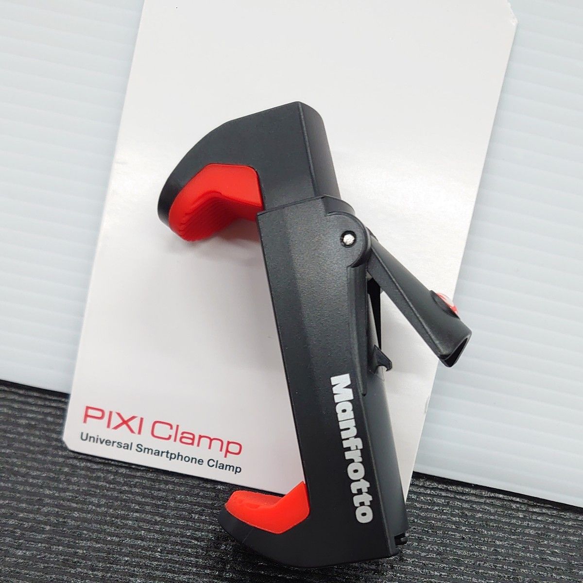 Manfrotto スマートフォン用三脚アダプター PIXIクランプ 1/4ネジ 6cm10.4cm幅 リモートワーク ブイログ 