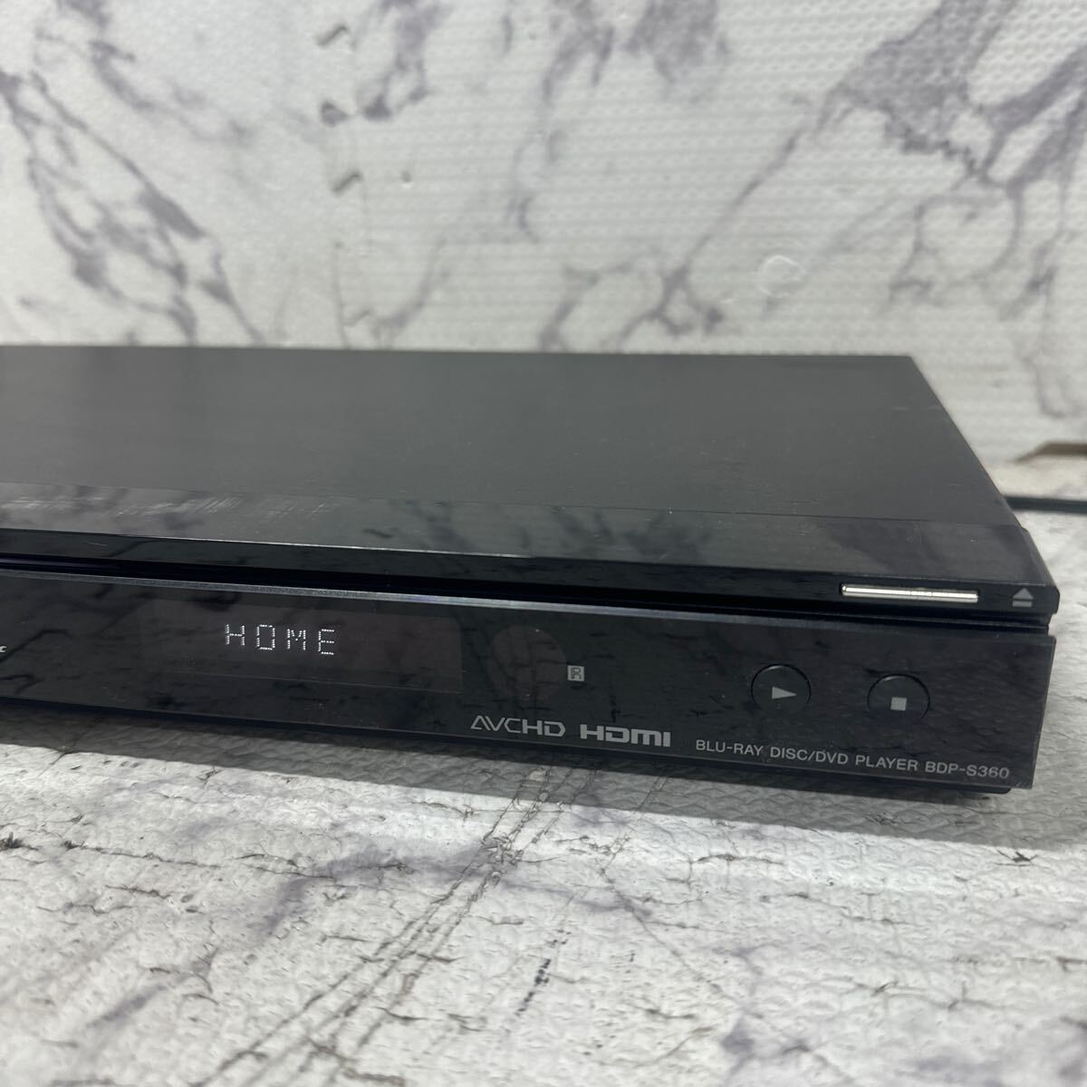 MYM4-274 激安 SONY Blu-ray DISC/DVD PLAYER BDP-S360 Blu-rayプレーヤー 通電OK 中古現状品 ※3回再出品で処分_画像3