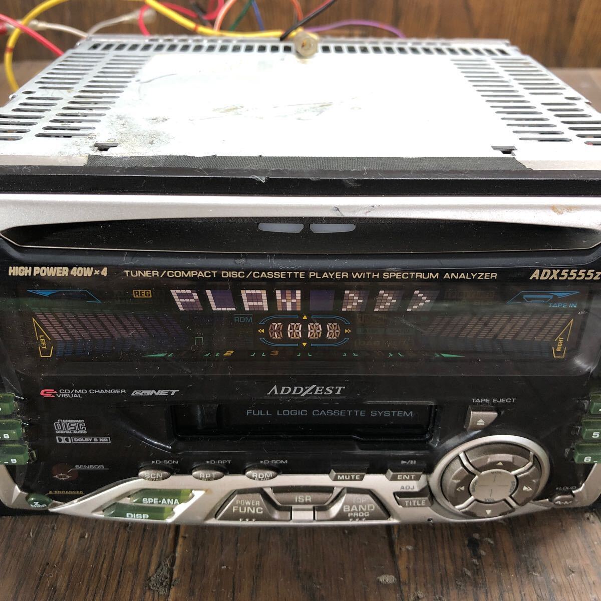 AV4-288 супер-скидка машина стерео ADDZEST clarion PS-2181J ADX5555z кассета FM/AM плеер корпус только простой рабочее состояние подтверждено б/у текущее состояние товар 