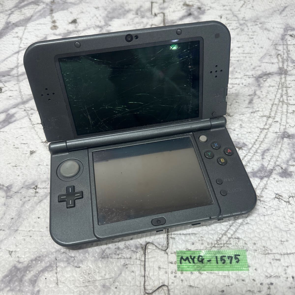 MYG-1575 super-discount ge-. machine body New Nintendo 3DS LL operation not yet verification Junk including in a package un- possible 