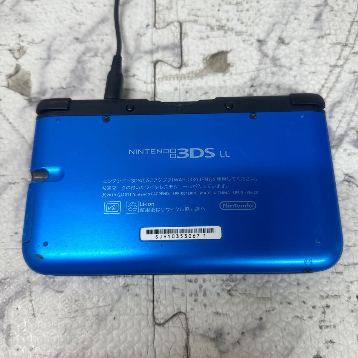 MYG-1578 激安 ゲー厶機 本体 Nintendo 3DS LL 起動OK ジャンク 同梱不可の画像4