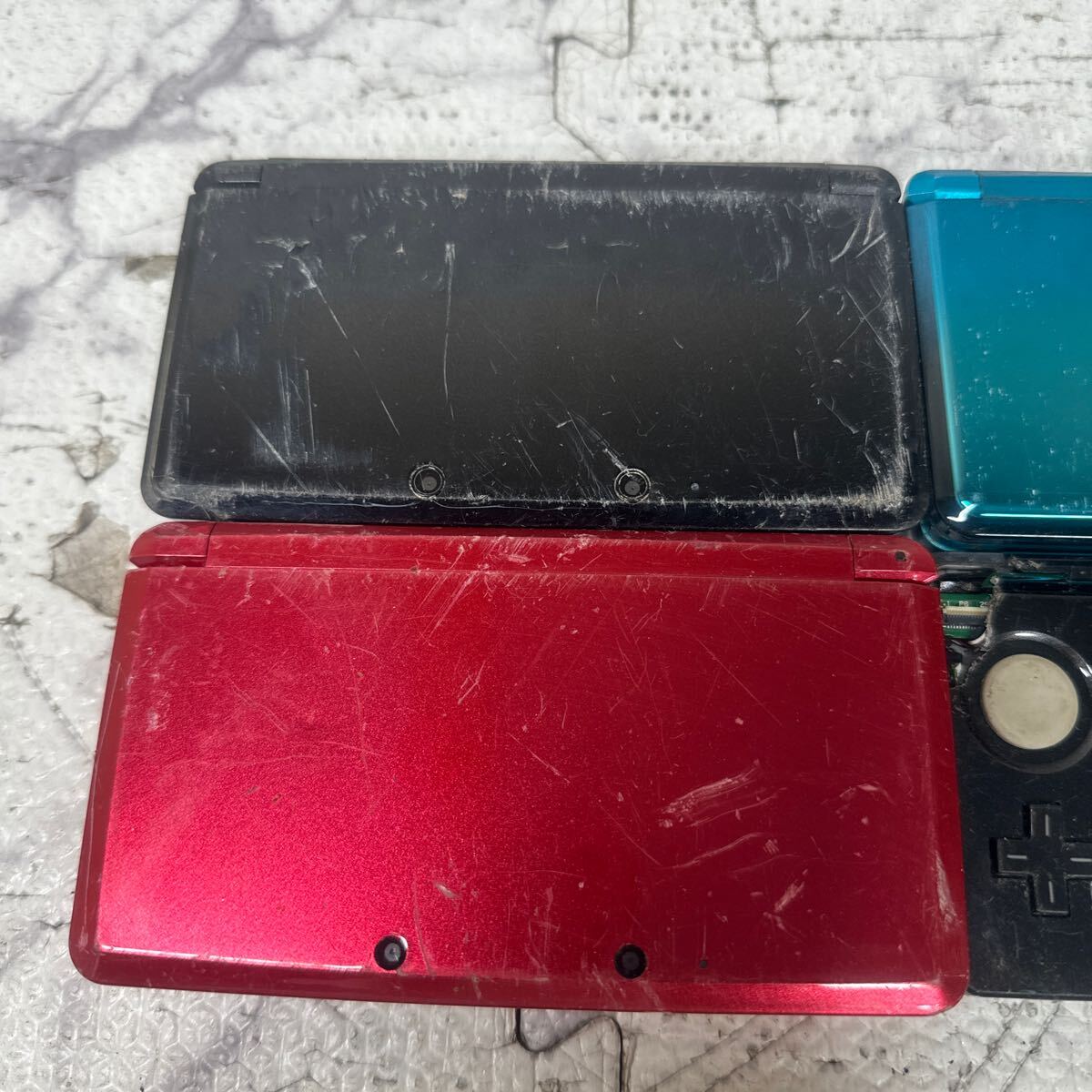 MYG-1599 激安 ゲー厶機 本体 Nintendo 3DS 動作未確認 4点 まとめ売り ジャンク 同梱不可_画像2
