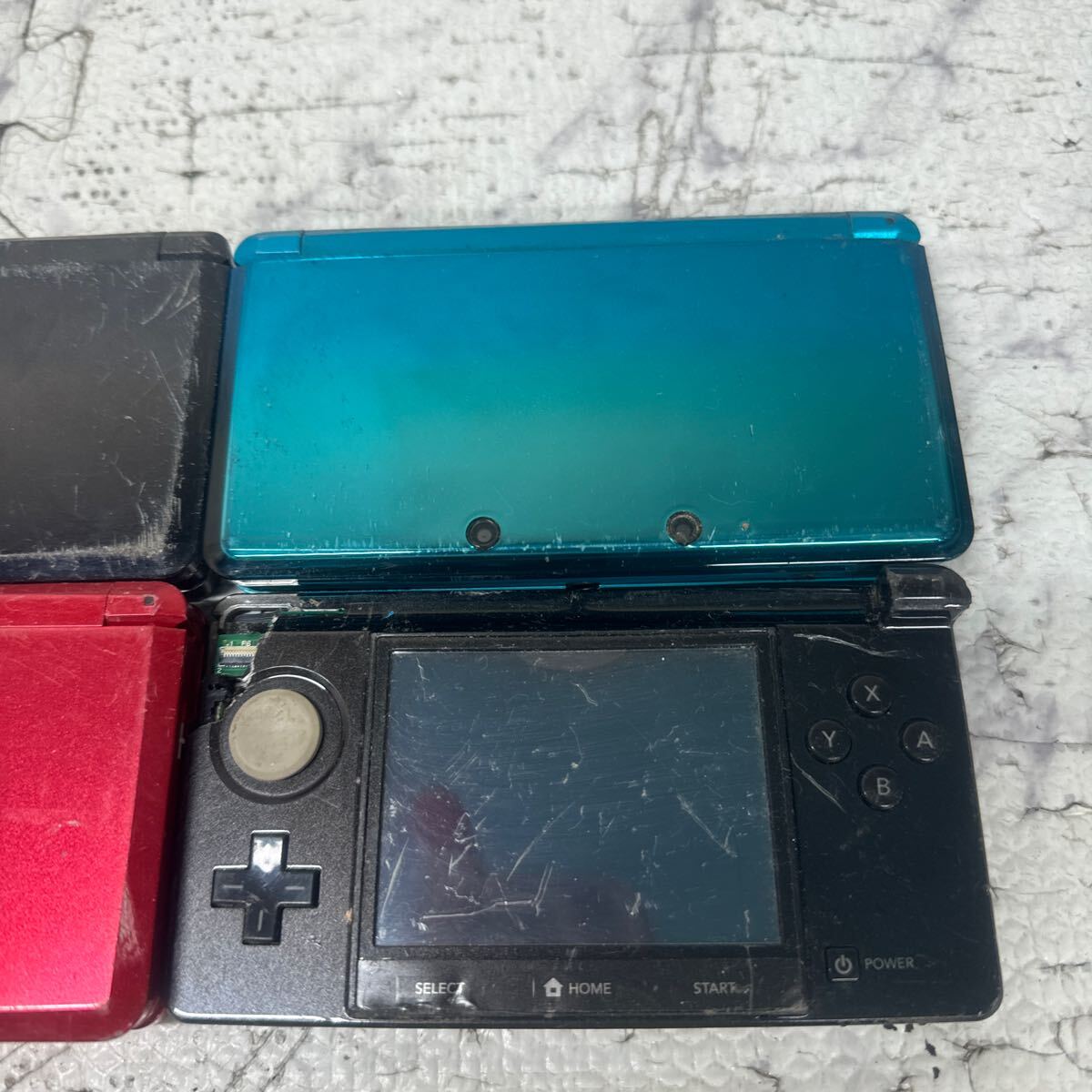 MYG-1599 激安 ゲー厶機 本体 Nintendo 3DS 動作未確認 4点 まとめ売り ジャンク 同梱不可_画像3