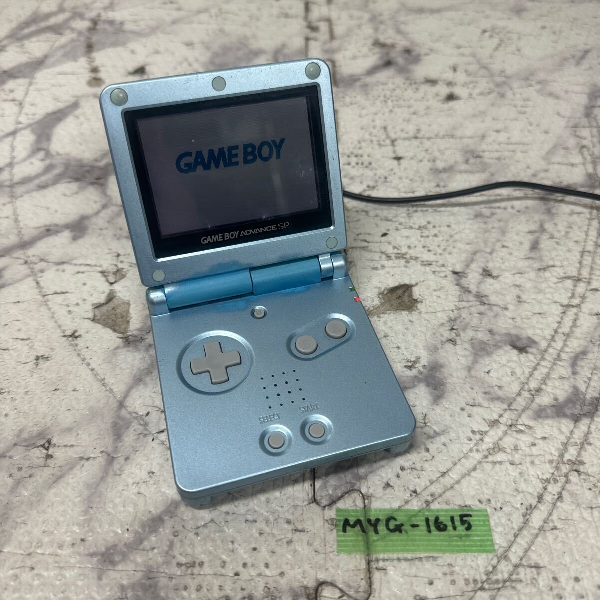 MYG-1615 激安 ゲー厶機 本体 Nintendo GAMEBOY ADVANCE SP 動作未確認 ゲームボーイ ジャンク 同梱不可_画像1