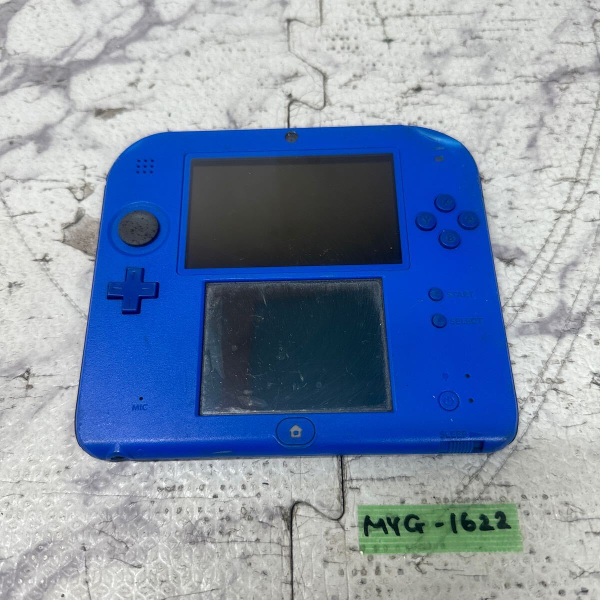 MYG-1622 激安 ゲー厶機 2DS 本体 Nintendo 2DS 動作未確認 ジャンク 同梱不可の画像1
