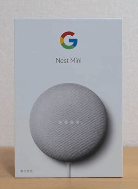 ☆未開封新品 送料無料 Google Nest Mini 第2世代 (チョーク色) _画像1