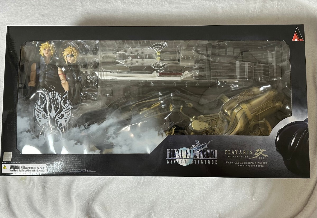 ( нераспечатанный товар )PLAY ARTS модифицировано FINAL FANTASY VII ADVENT CHILDRENk громкий * -тактный жизнь & крыло liru