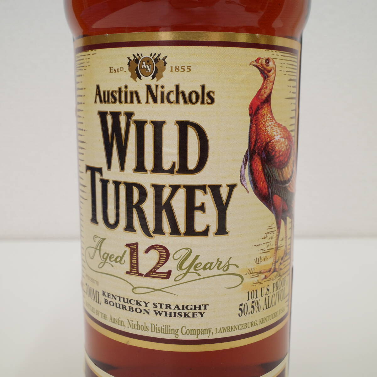 WILD TURKEY ワイルドターキー 12年 バーボン ウイスキー 101 PROOF 50.5% 700mlの画像3