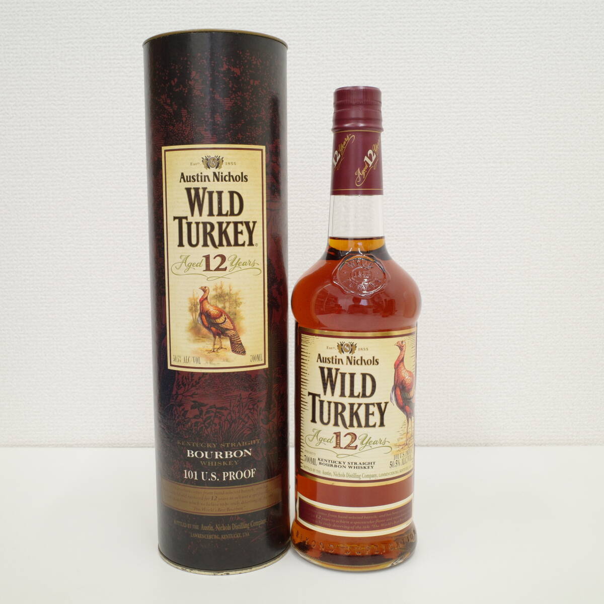 WILD TURKEY ワイルドターキー 12年 バーボン ウイスキー 101 PROOF 50.5% 700mlの画像1