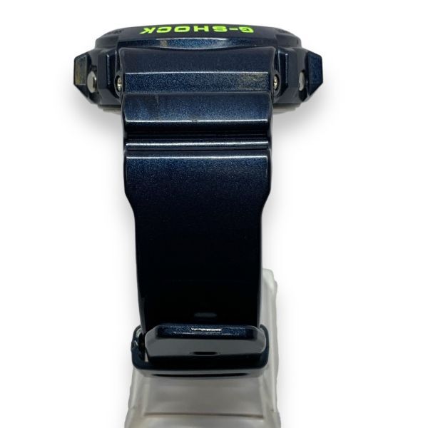 ■稼働品・美品・良品　CASIO カシオ G-SHOCK　DW-6900SB　メタリックカラーズ　グリーン/ネイビー　三つ目　デジタル文字盤 メンズ腕時計_画像4