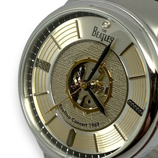 ■稼働品・極美品・希少　世界1970本限定　THE BEATLES ザ・ビートルズ LET IT BE 50周年記念　AT/自動巻　腕時計_画像2