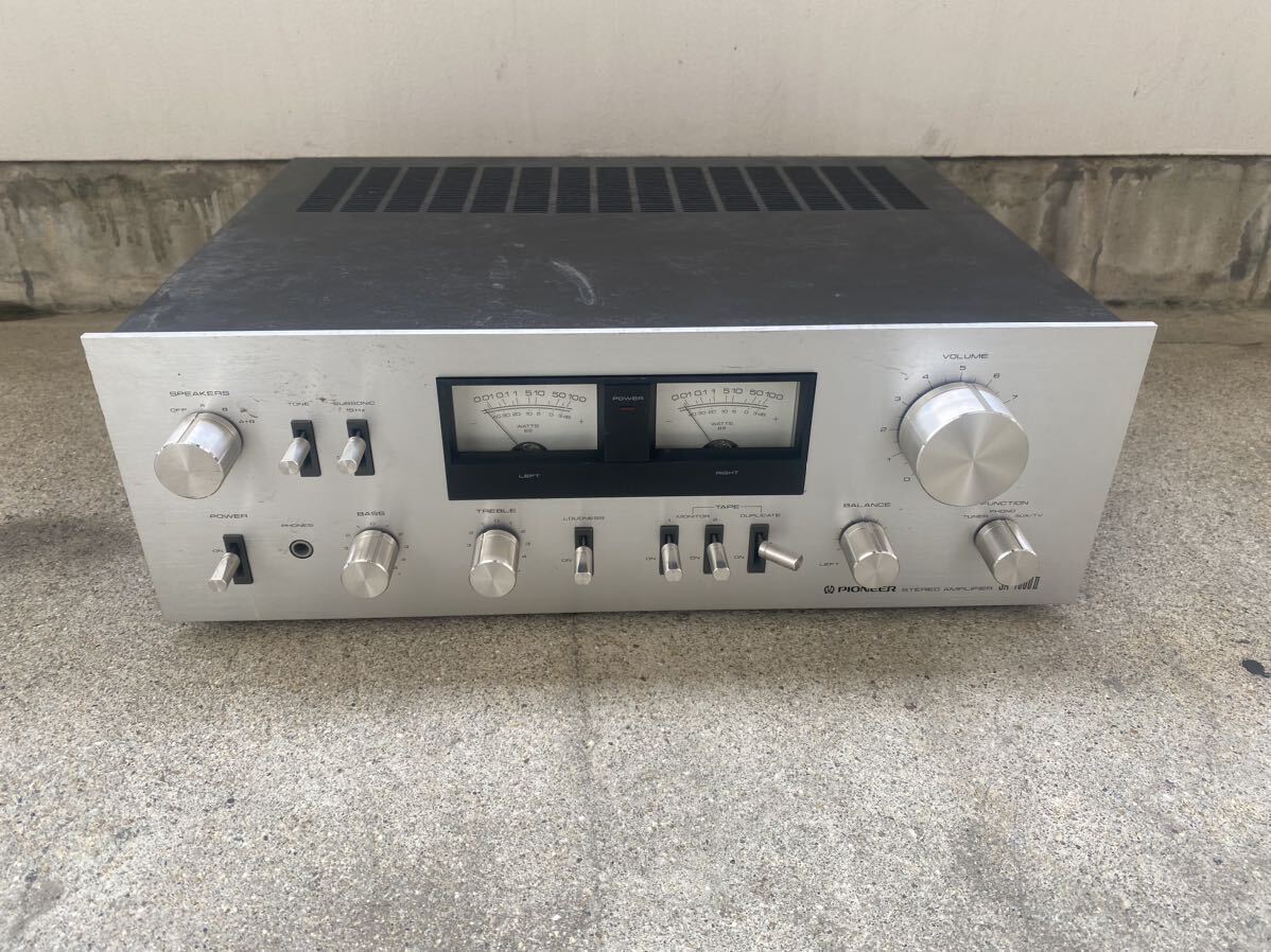 PIONEER SA-7800 Ⅱ SA-7800II ステレオアンプ STEREO AMPLIFIER オーディオ機器 プリメインアンプ パイオニア Pioneer 【ジャンク品】_画像1