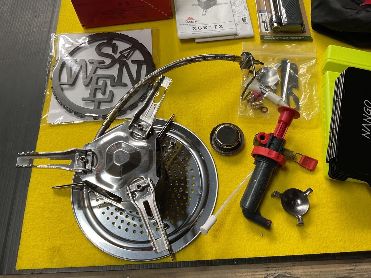 MSR XGK-EX新型マルチstove 動作良好美品サイレンサー付きオマケ MSR XGK-EX新型マルチstove 動作良好美品サイレンサー付きオマケ