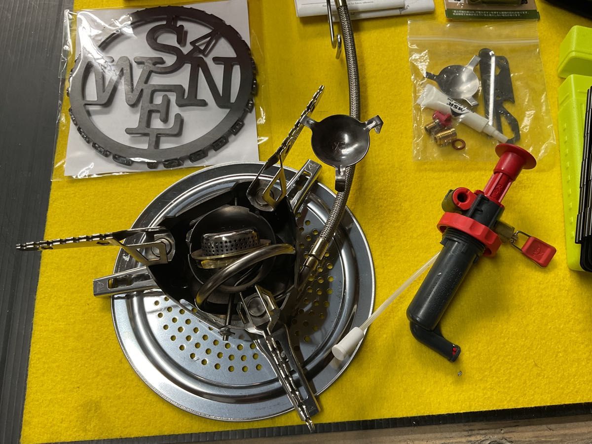 MSR XGK-EX新型マルチstove 動作良好美品サイレンサー付きオマケ MSR XGK-EX新型マルチstove 動作良好美品サイレンサー付きオマケ