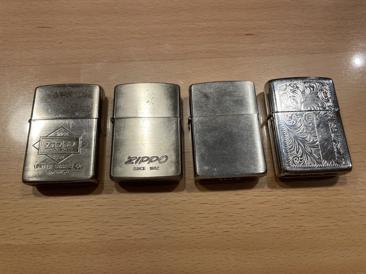 ジッポー 4個セット 【1993年】【1994年】【1995年製】 アラベスク柄 ZIPPO オイルライター ジッポー ライター の画像1