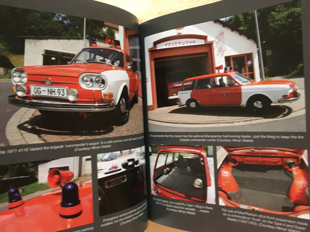  foreign book *VOLKSWAGEN TYPE 4 411 & 412* explanation book@ color photograph great number VW type 4