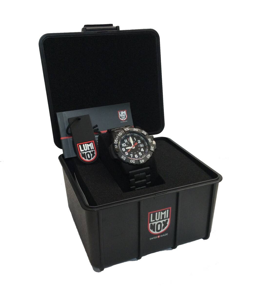 LUMINOX ルミノックス NAVY SEAL 3500 SERIES Ref.3502.L 腕時計 クォーツ カーボン ブラック 黒 の画像1