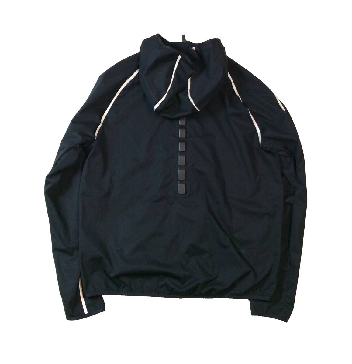 未使用 NIKE ナイキ NOCTA ノクタ Warm Up Hoodie Jacket ウォームアップジャケット ナイロンジャケット フード ジャージ 黒 メンズ M (ma)_画像6