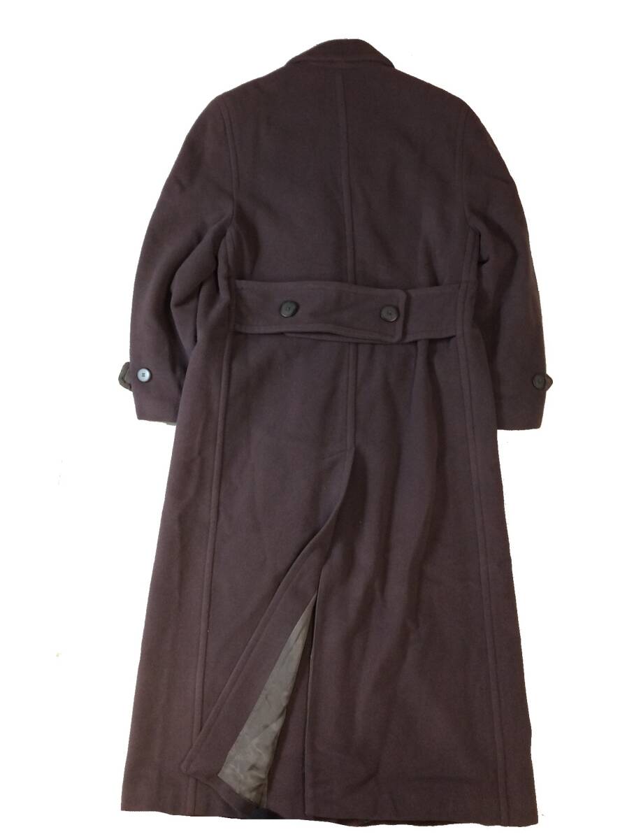 EMPORIO ARMANI Emporio Armani ITALY производства шерсть длинное пальто Пальто Честерфилд двойной оттенок коричневого женский 38 (ma)