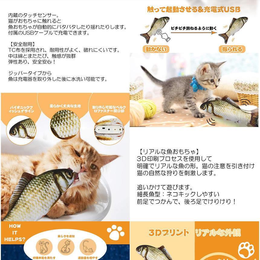  cat toy fish kakre bear flea move electric fish cat for soft toy USB rechargeable motion shortage -stroke less cancellation nail burnishing .. actinidia NNDEKOS
