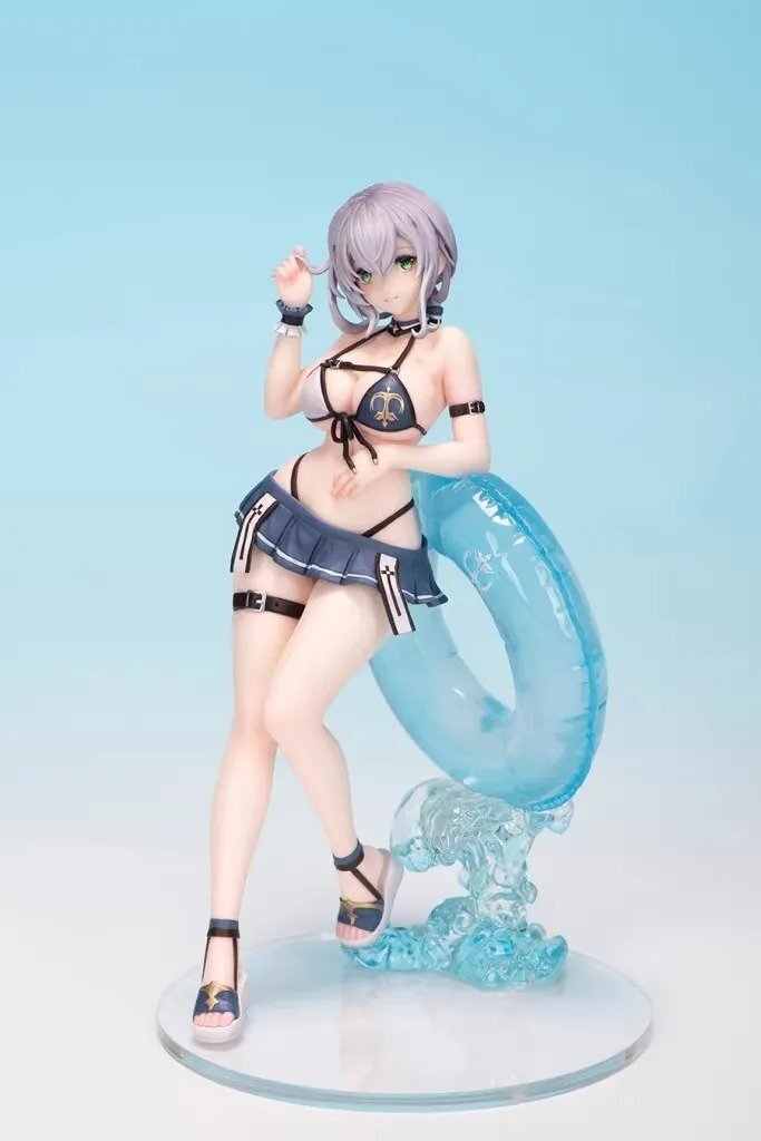 ホロライブ 白銀ノエル ガレージキット hololive 塗装済完成品 Yahoo!オークション - 1/7 Hololive ホロライブ 白銀ノエル 水着