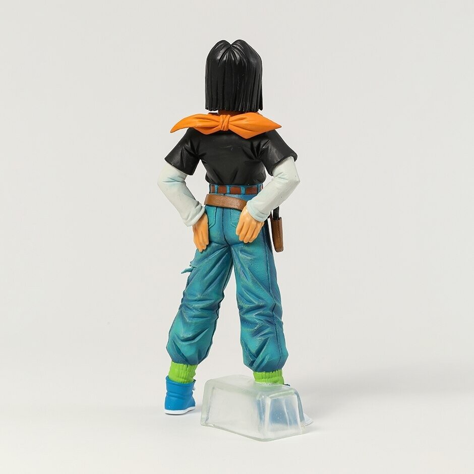 ドラゴンボール 人造人間17号 人造人間18号 2体セット 約24cm PVC フィギュア 箱なし_画像3